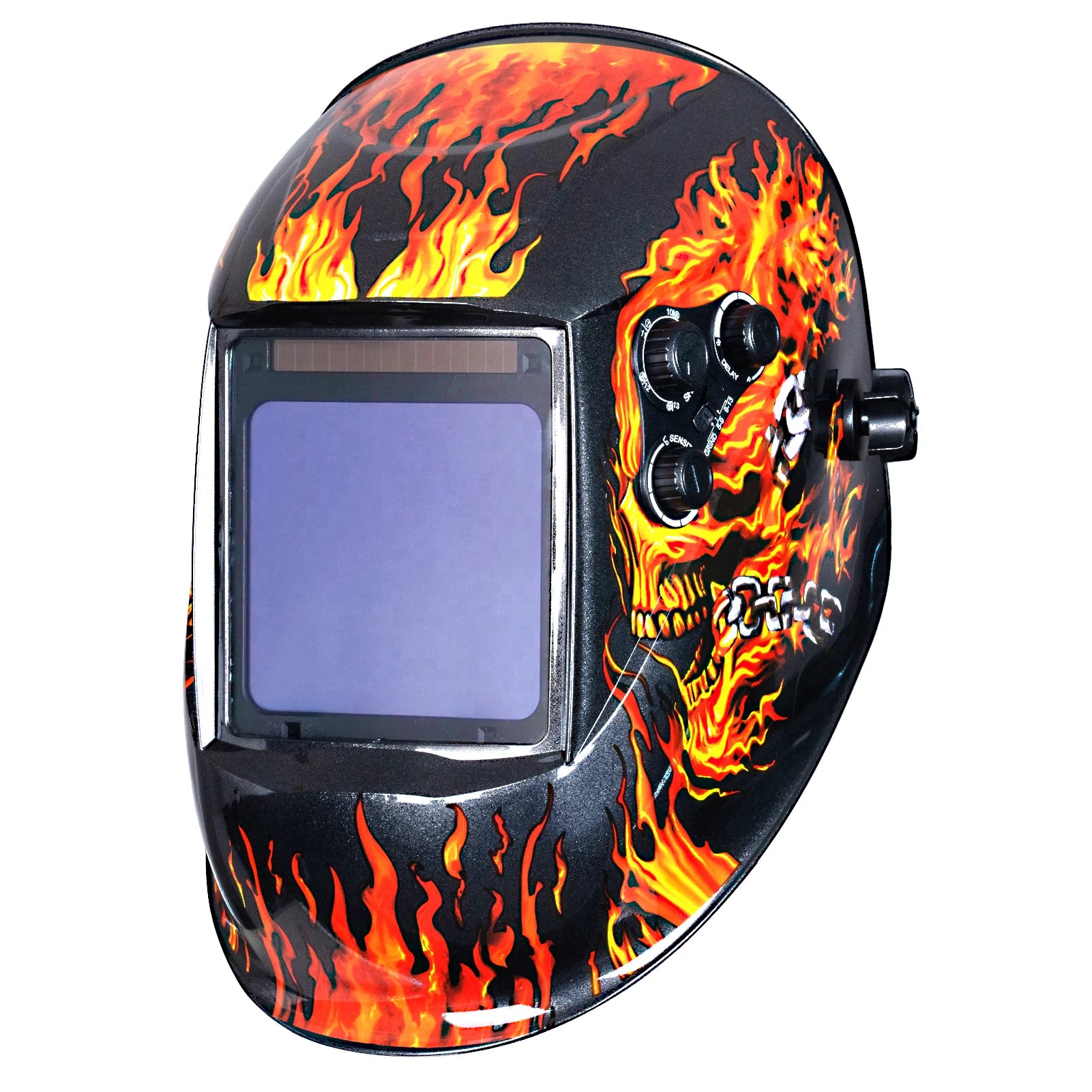 Welding Mask 1/1/1/1 Auto Darkening Welding Helmet 100x97mm Large View TRUE Color 4 Sensors for MIG MAG MMA Welder Machine