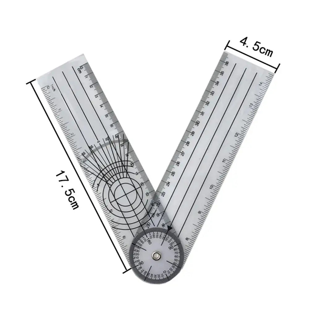 Stainless Steel Metal Straight Ruler Precision Double Sided Precision Measuring Tool Scale Metric Ruler Accessories 15-40cm