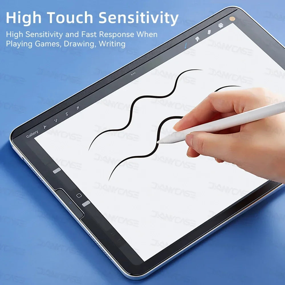 For 2024 iPad Air 11 13 M2 Pro 11 13 M4 Magnetic Paper Feel Film for 10th 9.7 5 6th 10.5 10.2 7 8 9th mini 45 6 Screen Protector