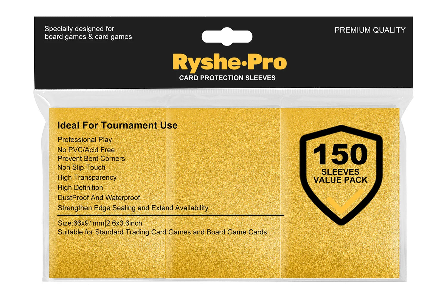 100PCS 66x91mm Matte Standard Size Card Sleeves TCG Trading Cards Protector For Tarot Shield Board Games Magical Cover PKM